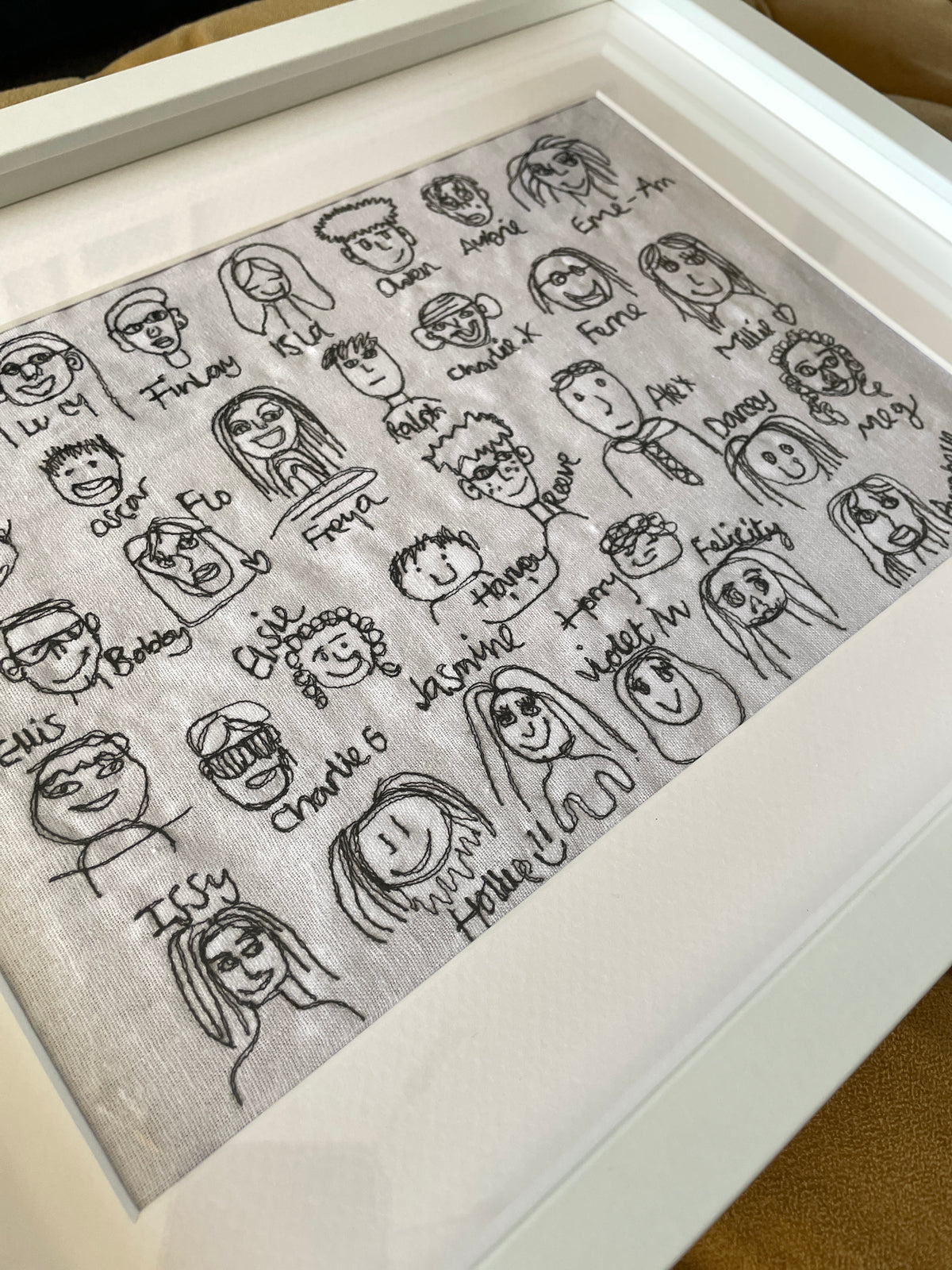 Thank you teacher keepsake kids drawing class picture black and white