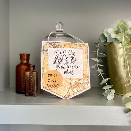 Personalised Father’s Day gift decoration