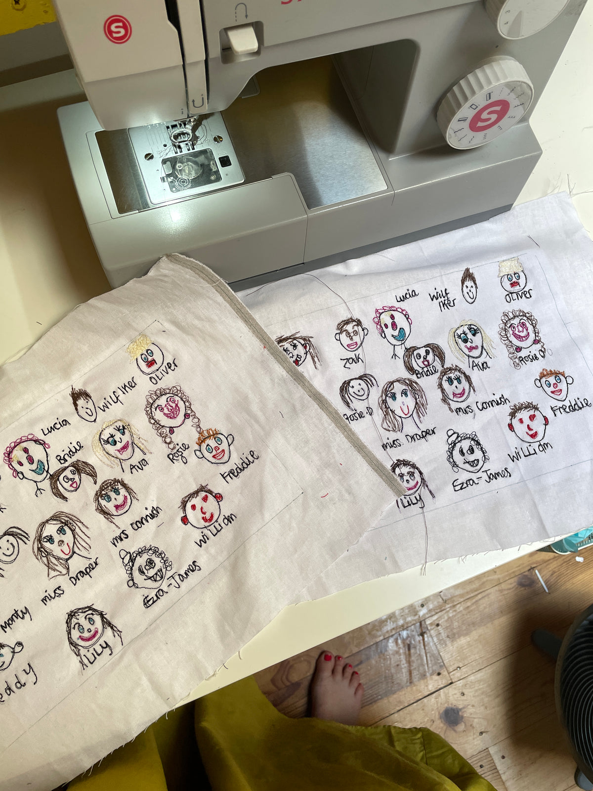 Thank you teacher keepsake kids drawing class picture