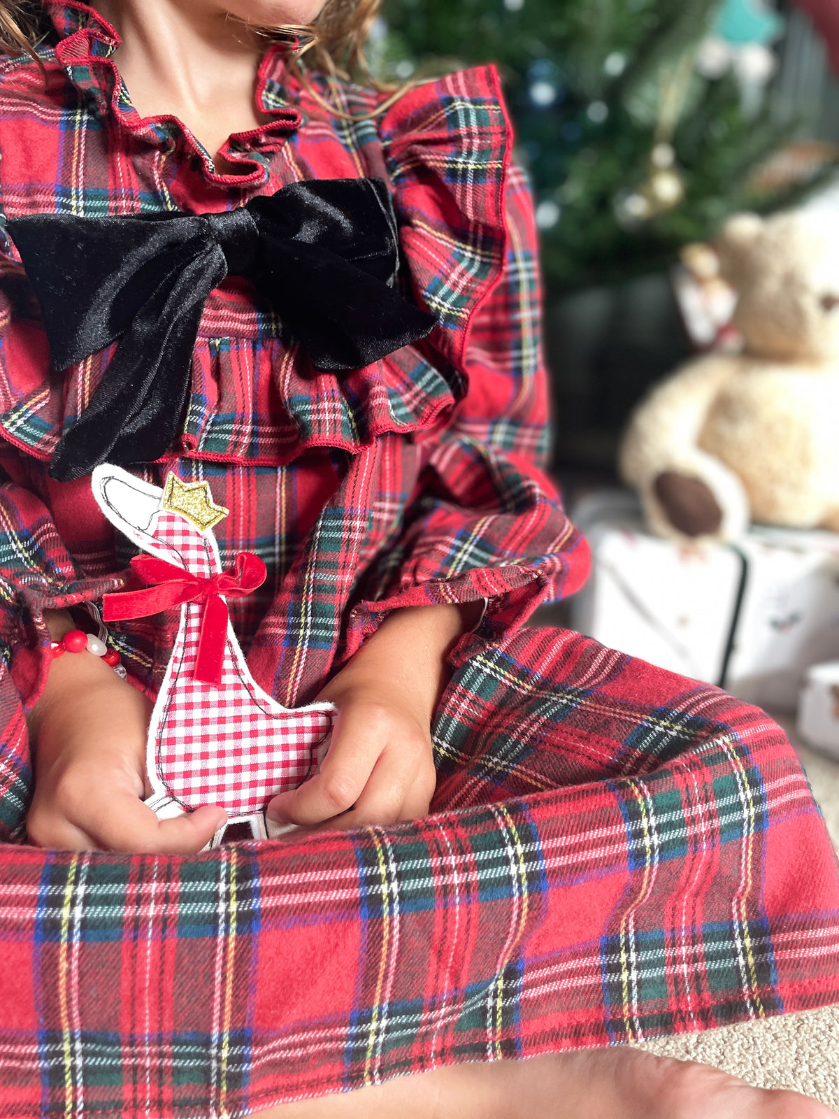 Christmas Goose hanging decoration