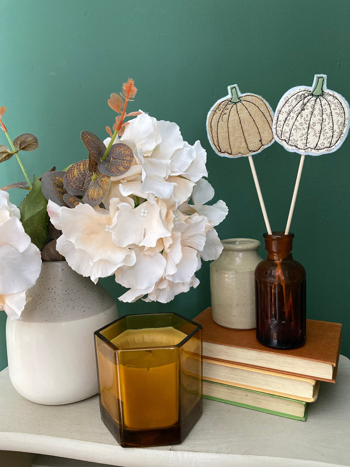 Pumpkin pick plant decoration
