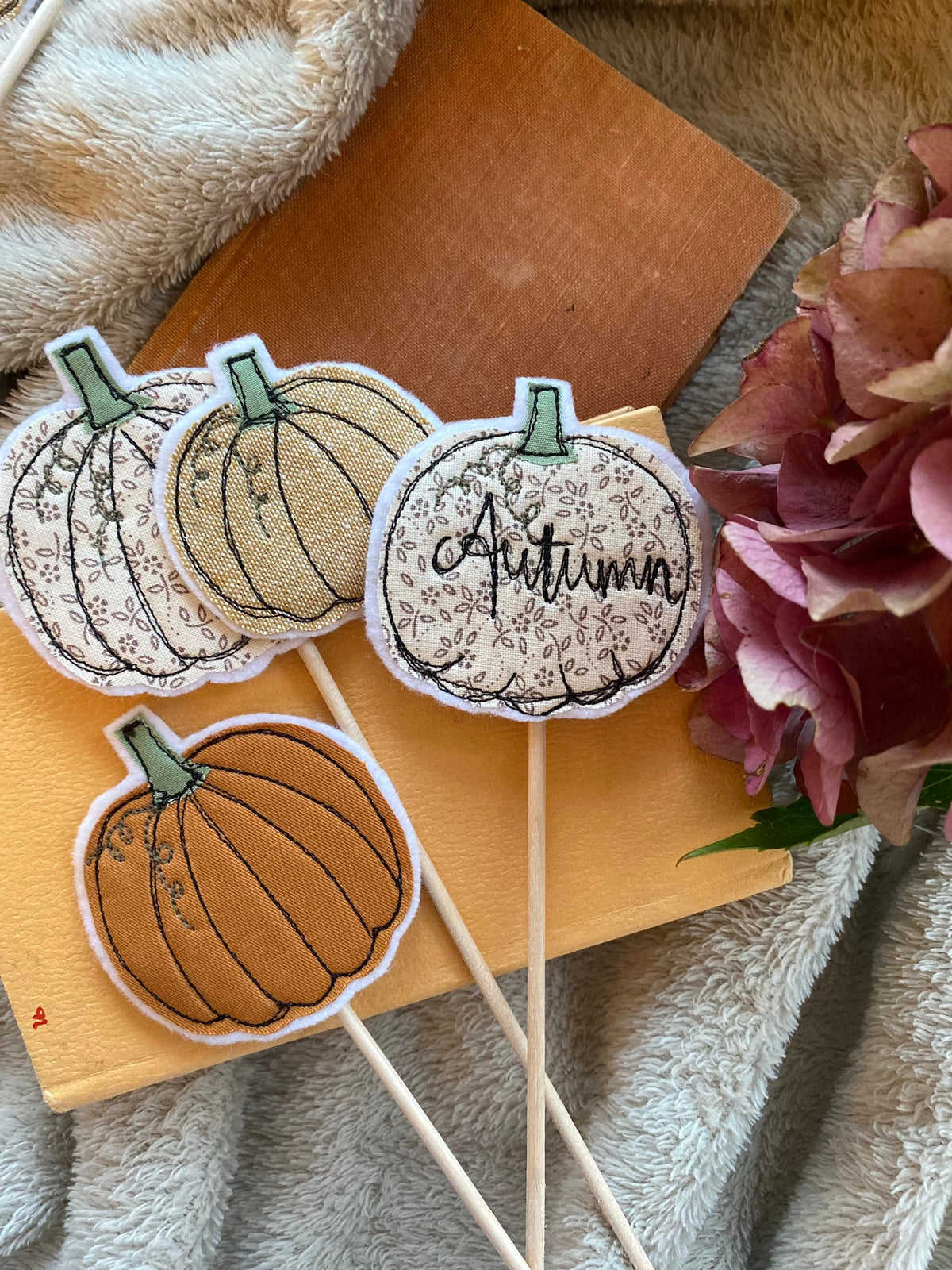 Pumpkin pick plant decoration