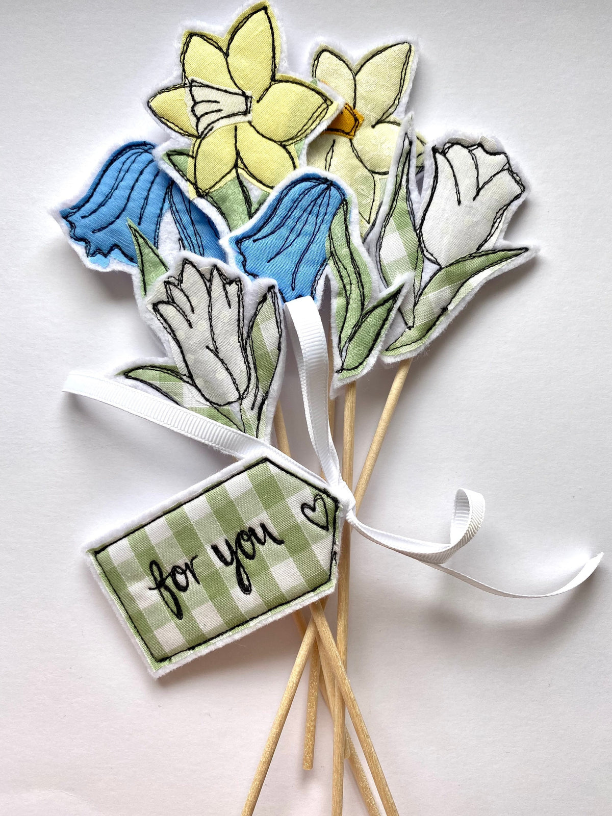 Spring Flowers Personalised Flowers