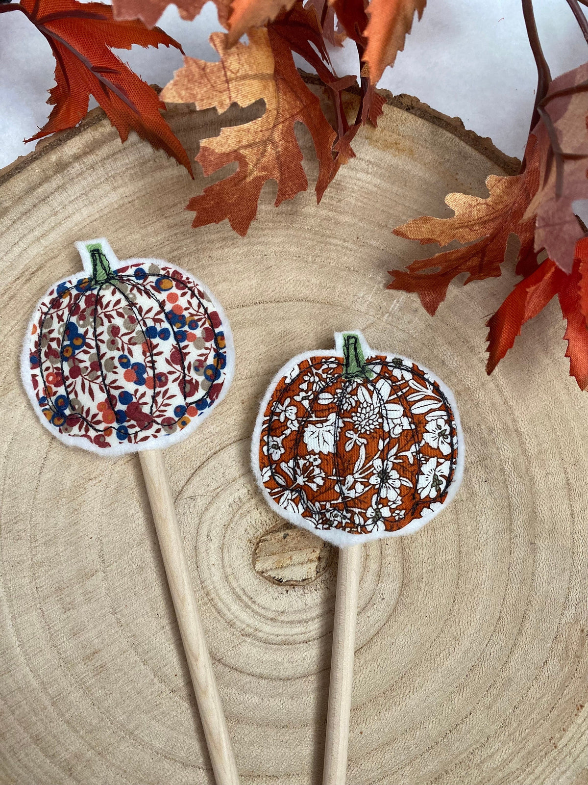 Pumpkin pick plant decoration