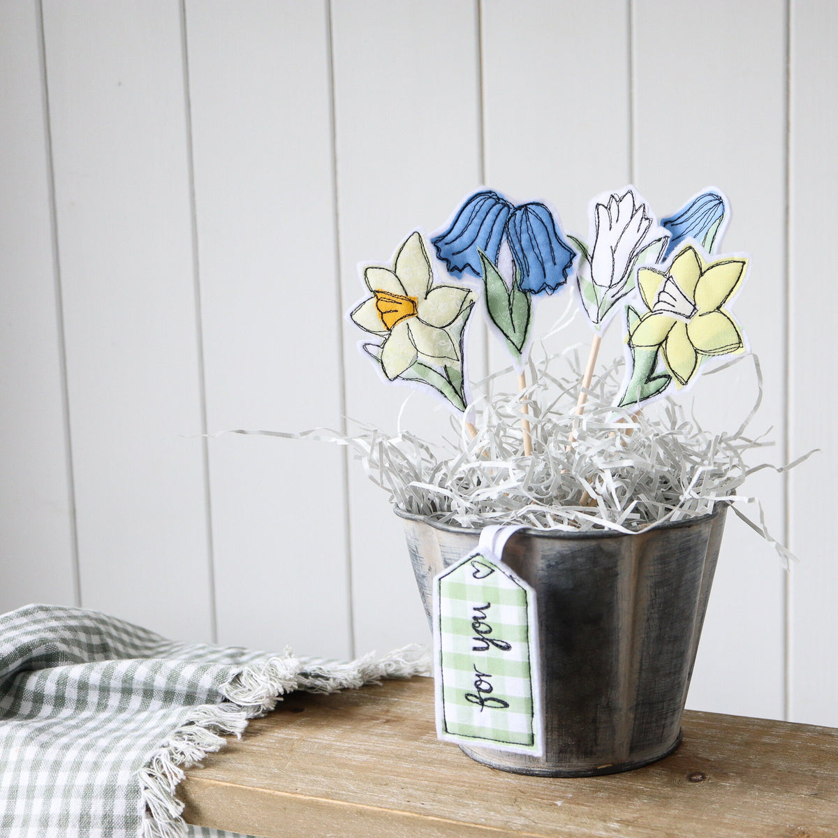 Spring Flowers Personalised Flowers