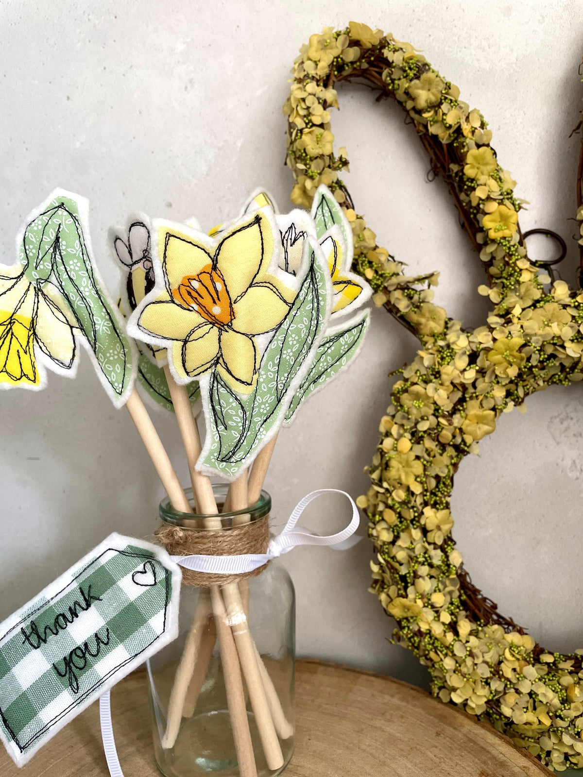 Spring Daffodils Bunch of Flowers Mothers Day Gift