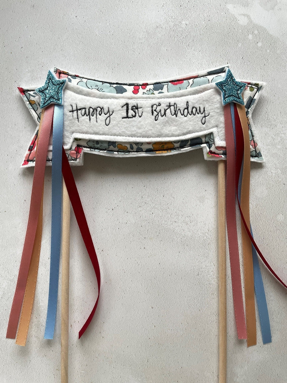 Liberty Happy Birthday Cake Topper