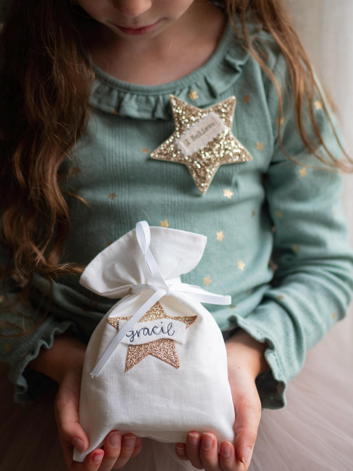 Christmas cracker alternative table gift bag