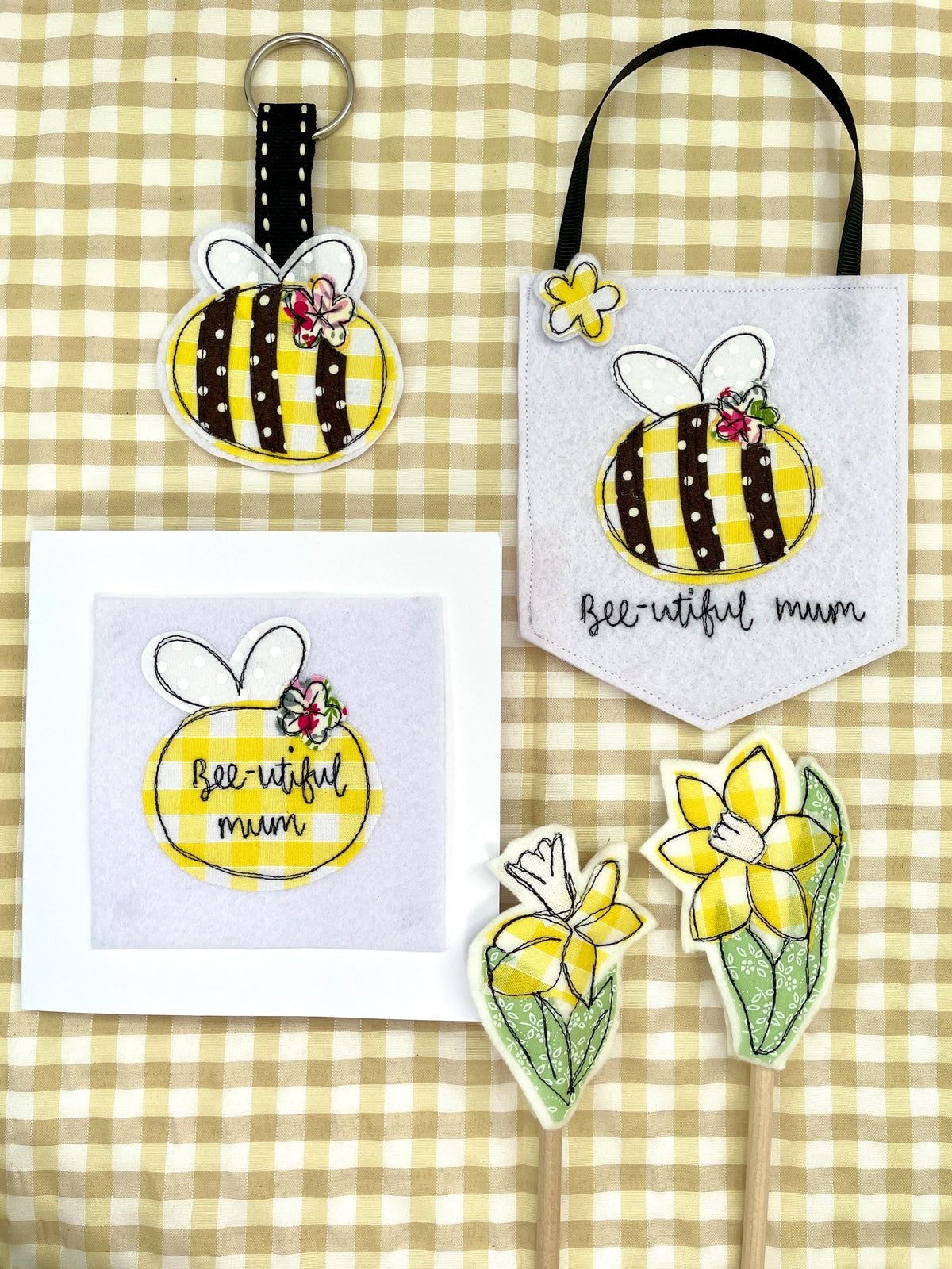 Mothers Day keyring flower collection