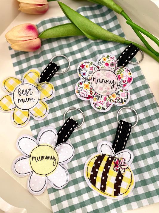 Mothers Day keyring flower collection